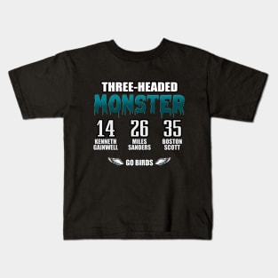 Philadelphia Eagles Three Headed Monster Running Backs Shirt Kids T-Shirt